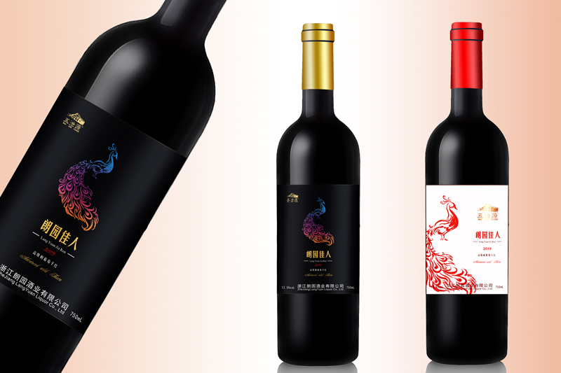 朗園佳人刺葡萄酒包裝策